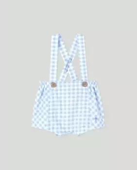 Шорты для мальчика с принтом в мелкую клетку Coconut El Corte Ingls, синий