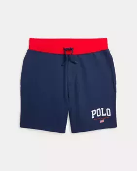 Шорты для мальчика темно-синего цвета с ПОЛО Polo Ralph Lauren, темно-синий