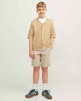Шорты для мальчика в китайском стиле Jack & Jones, белый