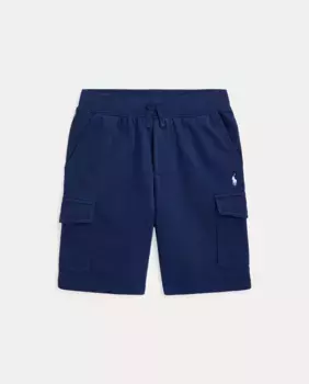 Шорты для мальчика в стиле карго из хлопка Polo Ralph Lauren, тёмно-синий