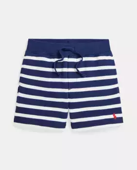 Шорты для мальчиков из хлопка в морском стиле Polo Ralph Lauren, тёмно-синий