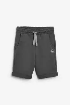 Шорты для мальчиков с логотипом Benetton, серый