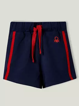 Шорты для мальчиков с принтом на эластичной талии Benetton