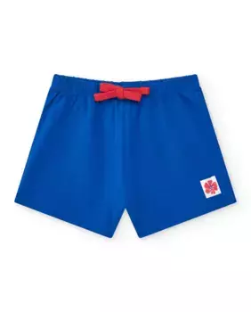 Шорты для малышей с эластичной талией и декоративным бантом Tuc tuc, синий