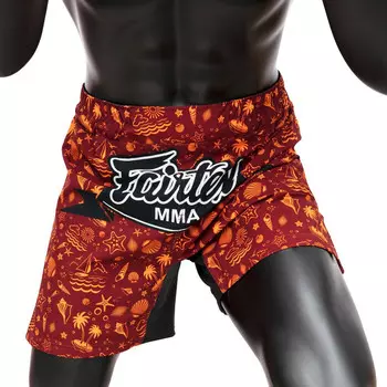 Шорты для MMA Fairtex AB14 Breeze, размер XL, бордовый
