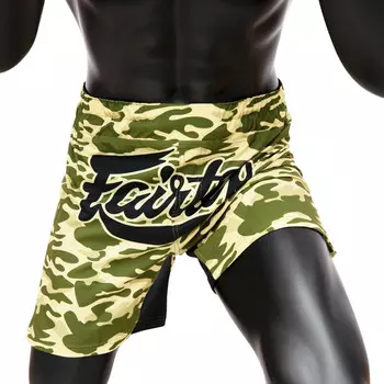 Шорты для MMA Fairtex AB15 Sandy, размер M, хаки/оливковый