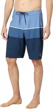 Шорты для плавания 21 дюйм со сложенными стопками Salty Crew, синий