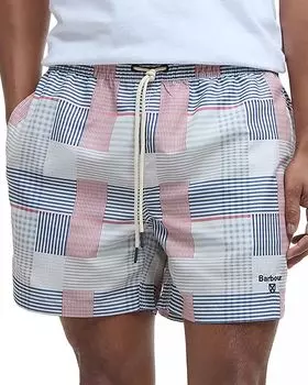 Шорты для плавания 7" Patch Barbour, мультиколор