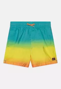 Шорты для плавания ALL DAY FADE Billabong, цвет turquoise/yellow