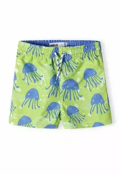 Шорты для плавания ALL OVER PRINT MINOTI, цвет green blue