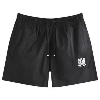 Шорты для плавания Amiri Ma Core Logo Swim Shorts, черный