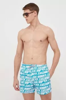 Шорты для плавания AO Logo SWIMSHORT Pepe Jeans, синий