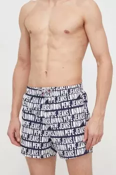 Шорты для плавания AO Logo SWIMSHORT Pepe Jeans, темно-синий