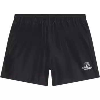 Шорты для плавания Balenciaga, черные