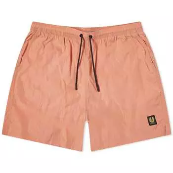 Шорты для плавания Belstaff Clipper Swim Shorts, цвет Rust Pink