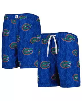 Шорты для плавания Big Boys Royal Florida Gators Palm Tree Wes & Willy