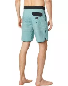 Шорты для плавания Billabong 73 Lo Tides 19" Boardshorts, цвет Teal
