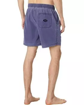 Шорты для плавания Billabong All Day Overdye Layback 17" Boardshorts, цвет Dusty Grape