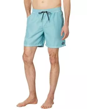 Шорты для плавания Billabong All Day Overdye Layback 17", цвет Dusty Blue