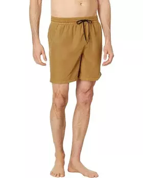 Шорты для плавания Billabong All Day Overdye Layback 17", цвет Mustard