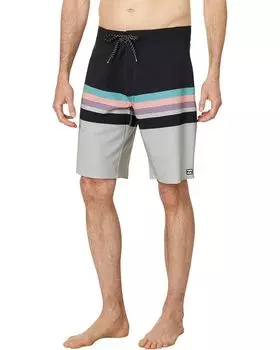 Шорты для плавания Billabong All Day Stripe Pro Boardshort, цвет Stealth
