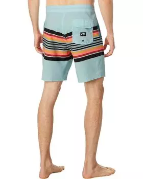 Шорты для плавания Billabong Spinner Lo Tides 18" Boardshorts, цвет Coastal