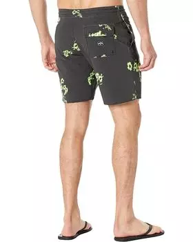 Шорты для плавания Billabong Sundays Lo Tides 19" Boardshorts, черный