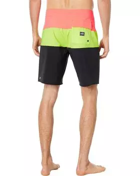 Шорты для плавания Billabong Tribong Pro 19" Boardshorts, цвет Neon Night