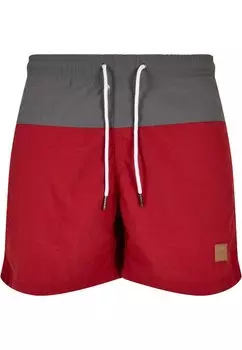 Шорты для плавания BLOCK Urban Classics, цвет brickred/darkshadow