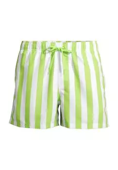 Шорты для плавания, боковые карманы, эластичный пояс, мужские Manguun, цвет Aop Stripes Minera