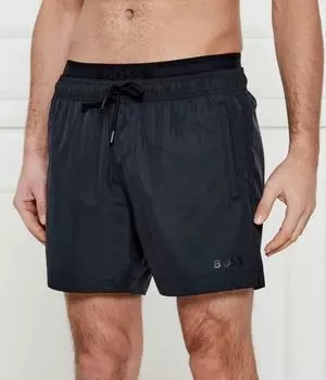 Шорты для плавания Boss Amur Regular Fit, черный