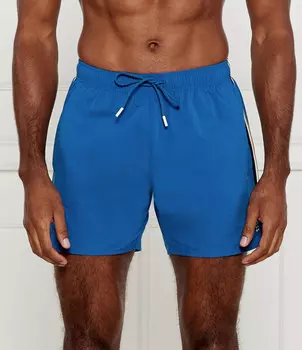 Шорты для плавания BOSS BLACK ICONIC Regular Fit, синий