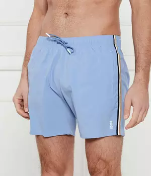 Шорты для плавания Boss Iconic Regular Fit, синий