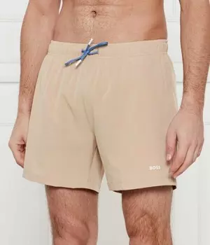Шорты для плавания Boss Tio Regular Fit, бежевый