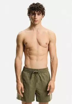 Шорты для плавания BOXY FIT Bershka, хаки