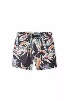 Шорты для плавания CALI PRINT O'Neill, цвет black tropical flower