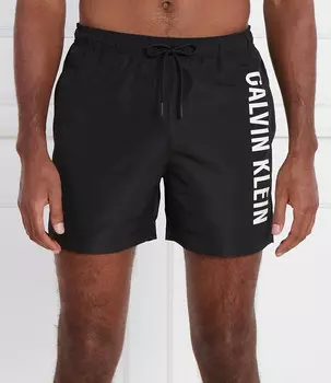 Шорты для плавания Calvin Klein Swimwear Regular Fit, черный