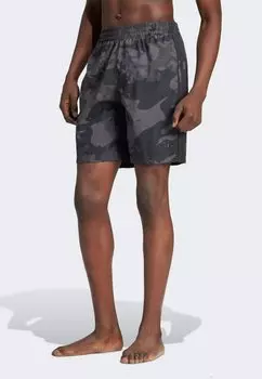 Шорты для плавания CAMO ALLOVER adidas Originals, цвет utility black carbon