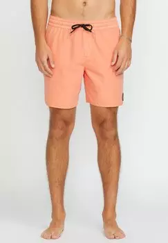 Шорты для плавания CENTER TRUNK 17 Volcom, лосось