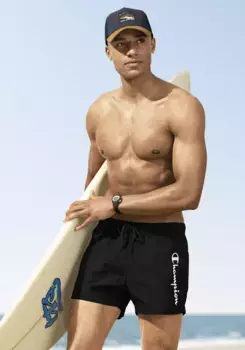 Шорты для плавания Champion "Icons Beachshort Long", черный