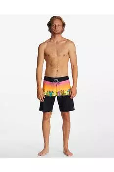 Шорты для плавания - Черный - Цветной блок Billabong