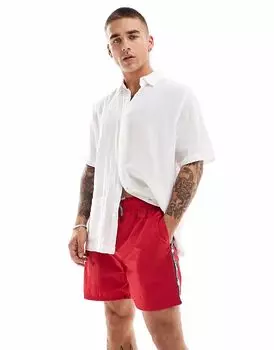 Шорты для плавания DKNY Caymen красного цвета