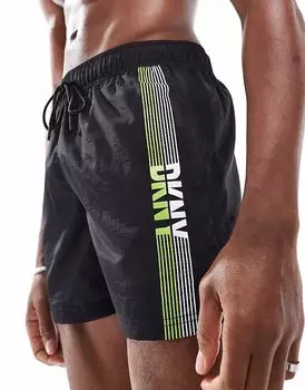 Шорты для плавания DKNY Paradise черного цвета