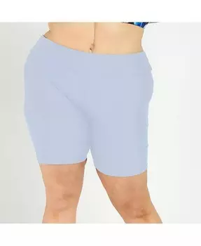 Шорты для плавания до середины бедра больших размеров Calypsa, синий