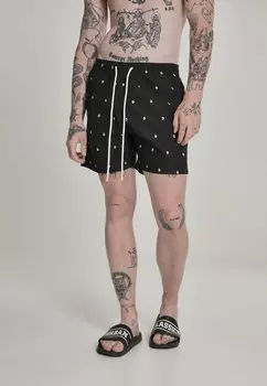Шорты для плавания Embroidery Swim Urban Classics, цвет leaf/firered/navy