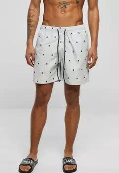 Шорты для плавания Embroidery Swim Urban Classics, цвет skull lightasphalt black