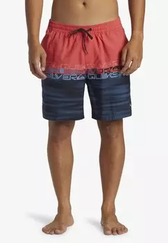 Шорты для плавания Everyday Wordblock Volley 17 Quiksilver, цвет cayenne