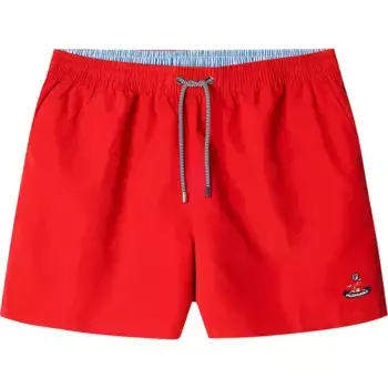 Шорты для плавания Faonnable Logo Solid, красный