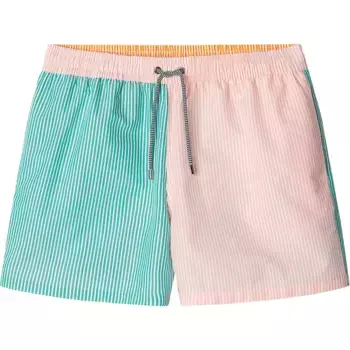 Шорты для плавания Faonnable Seersucker Block, розовый