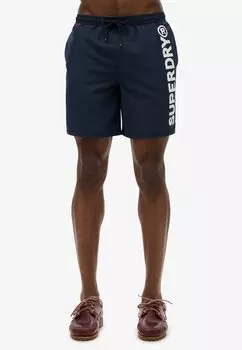 Шорты для плавания GRAPHIC-INCH Superdry, темно-синий
